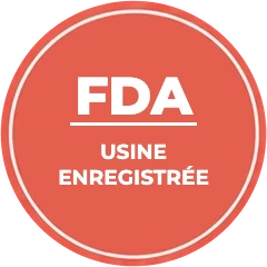 Usine enregistrée auprès de la FDA