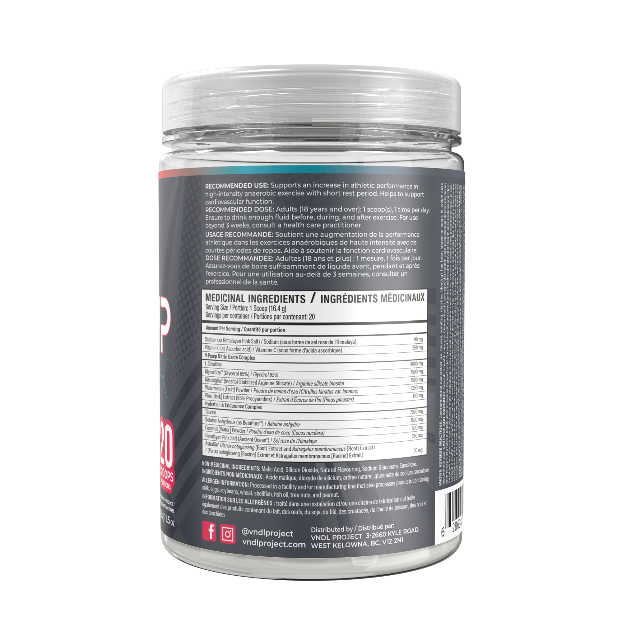 V-PUMP - STIM-FREE PERFORMANCE