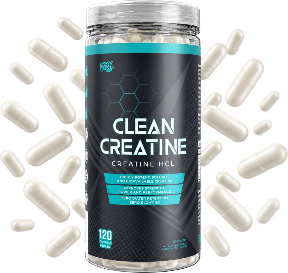 VNDL Clean Creatine capsules, creatine HCl