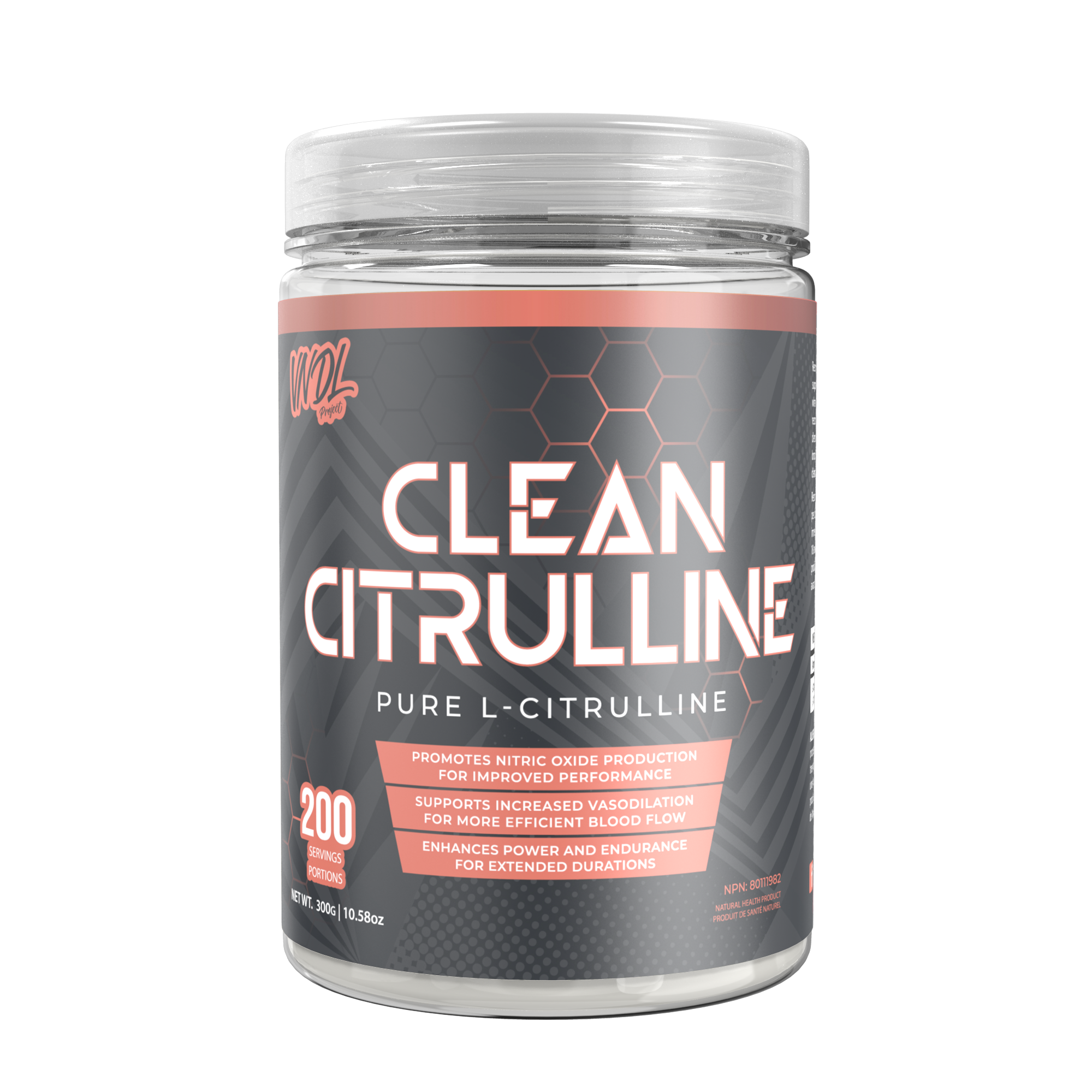 CLEAN CITRULLINE PURE L CITRULLINE