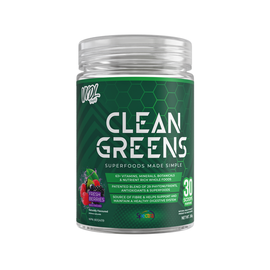 CLEAN GREENS - SUPERFOODS MADE SIMPLE