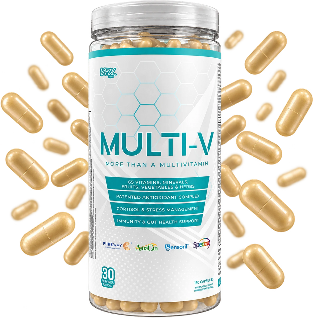 VNDL Multi-V, more than a multivitamin, 150 capsules