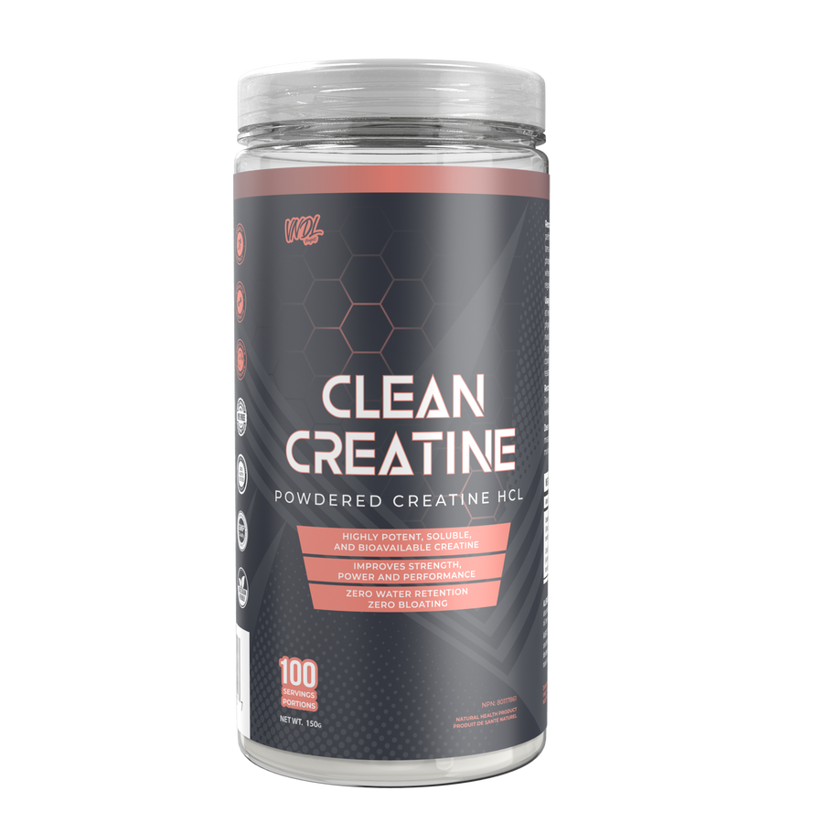CLEAN CREATINE POWDER - PURE CREATINE HCL